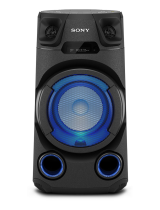 Sony MHC-V13 Lühike juhend