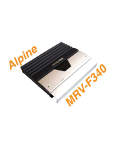 Alpine MRV-F340 User manual