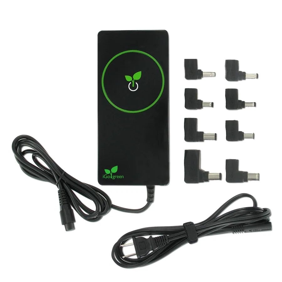 LAPTOP TRAVEL CHARGER IGO GREEN