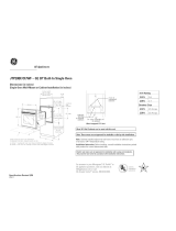 GE JKP20 User manual