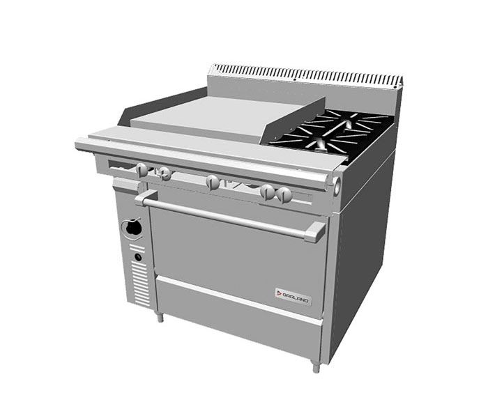 US Range Cuisine Series Heavy Duty Combination Top Range