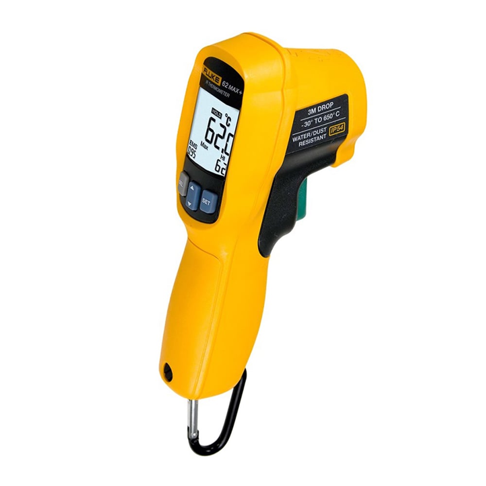 Models: 62 MAX+ Handheld Infrared Laser Thermometer