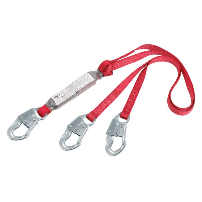 PROTECTA® PRO™ Pack Tie-Back Tie-Off Shock Absorbing Lanyard 1340040, 1 EA