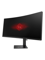 HP OMEN X 35 Curved Display Manuale utente
