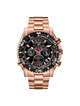 BulovaMen's Rose Gold Stainless Steel Chronograph Watch