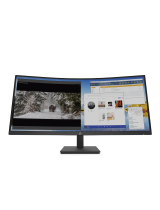HP Value 34-inch Displays Manual do usuário