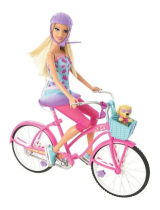 Barbie Barbie Glam Bike Instrucciones de operación