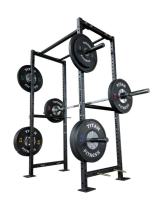 Titan FitnessX-2 Series Power Rack Tall Bolt Down