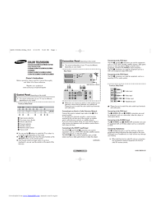Samsung CS25M20 User manual