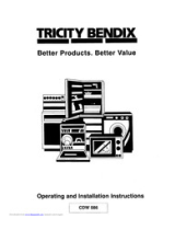 Tricity BendixCDW086