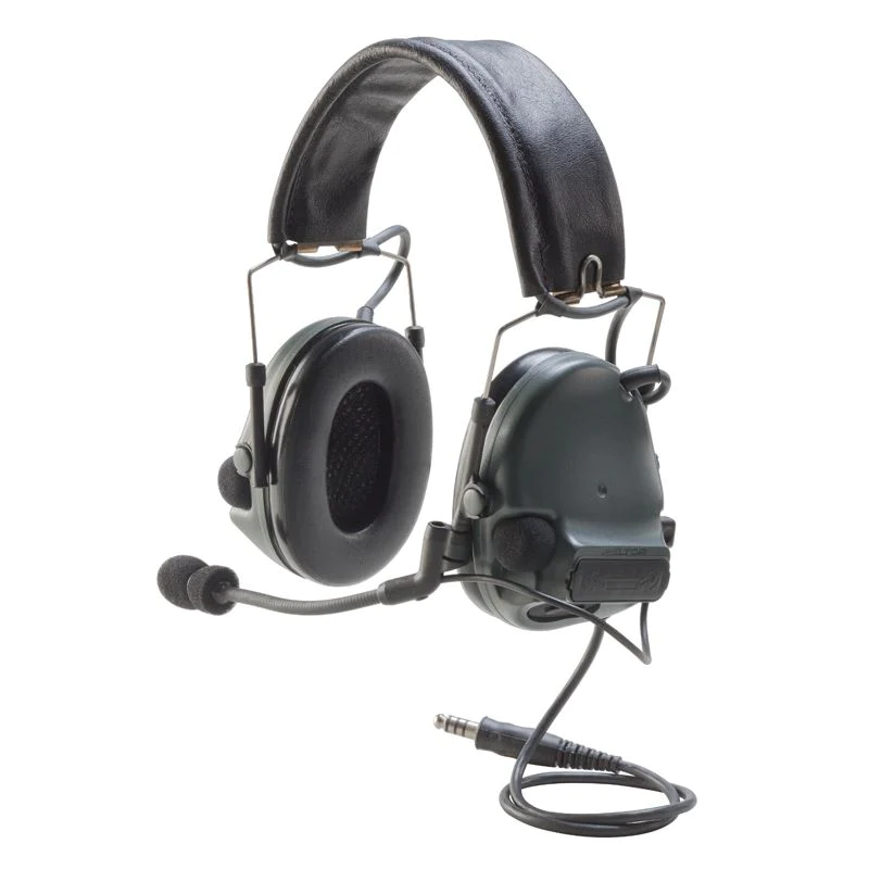 PELTOR™ COMTAC™ ACH Comm Headset MT17H682FB-49 FG, Dual COMM, Headband, Single Downlead Split Audio, Foliage Grn, 1 EA/Case