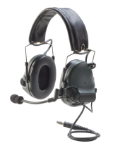 3MPELTOR™ SINGLE COMM SWAT-TAC™ III ARC Headset - Covert Black MT17H682P3AD-47 SV, 1/case