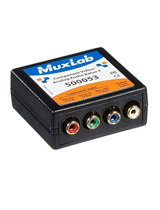 MuxLabComponent Video/Analog Audio ProAV Balun