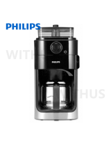 Philips HD7765 - Grind and Brew Manual de usuario