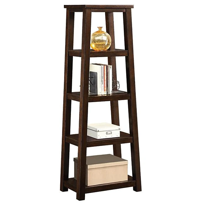 Triton Wood Veneer Bookcase