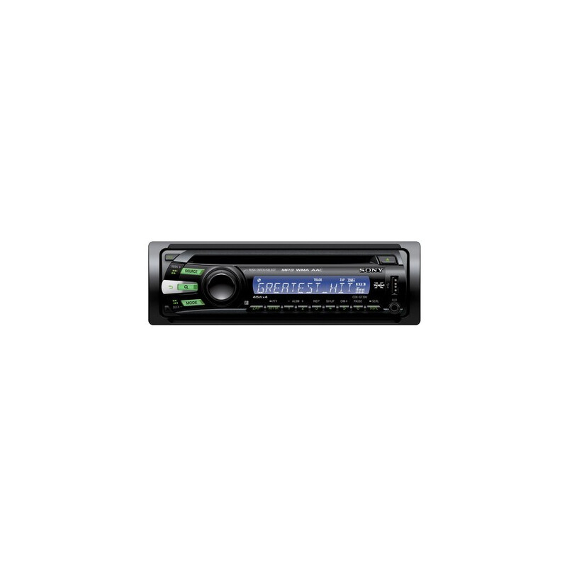 CDX-GT35U - Fm/am Compact Disc Player