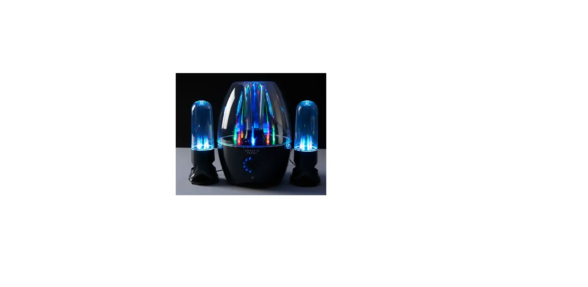 Lighted Water Speakers