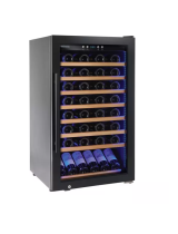 Wine EnthusiastFreestanding Classic Black Wine Refrigerators