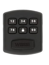 WeiserPowerbolt 1 Touchpad Keyless Entry Deadbolt SED9400