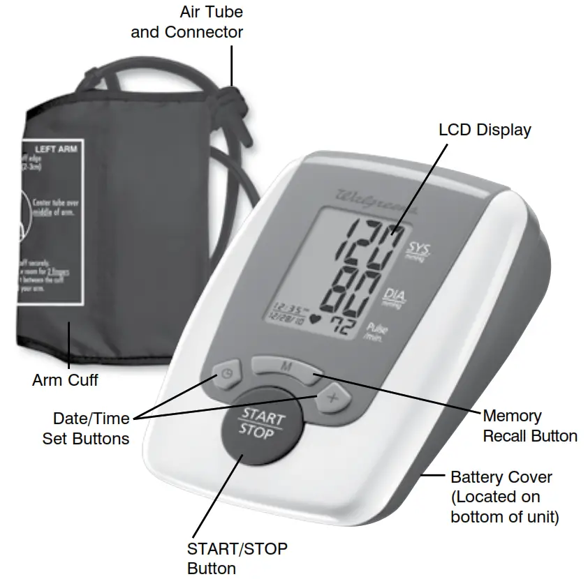 Walgreens Automatic Arm Blood Pressure Monitor