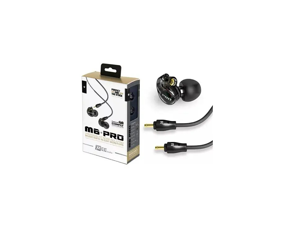 M6 PRO Universal-Fit Noise-Isolating Musician’s In-Ear Monitors M6PROBT