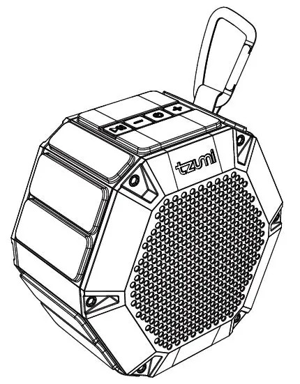 Tzumi AquaBoost Floating Waterproof Speaker