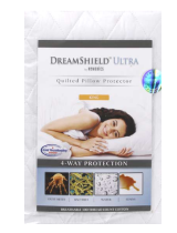HoMedicsDSH-UQPPK Sleep System DreamShield Ultra King Size Quilted Pillow Potector