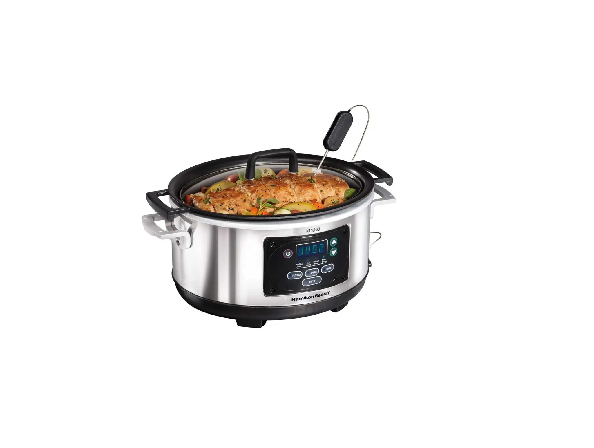 Beach Oval Programmable Slow Cooker
