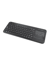 Logitech Wireless Touch Keyboard K400 Manuel utilisateur