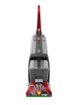 Hoover- Power Scrub Deluxe Carpet Upright Deep Cleaner - Red