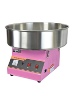 VivoPink Electric Commercial Cotton Candy Machine