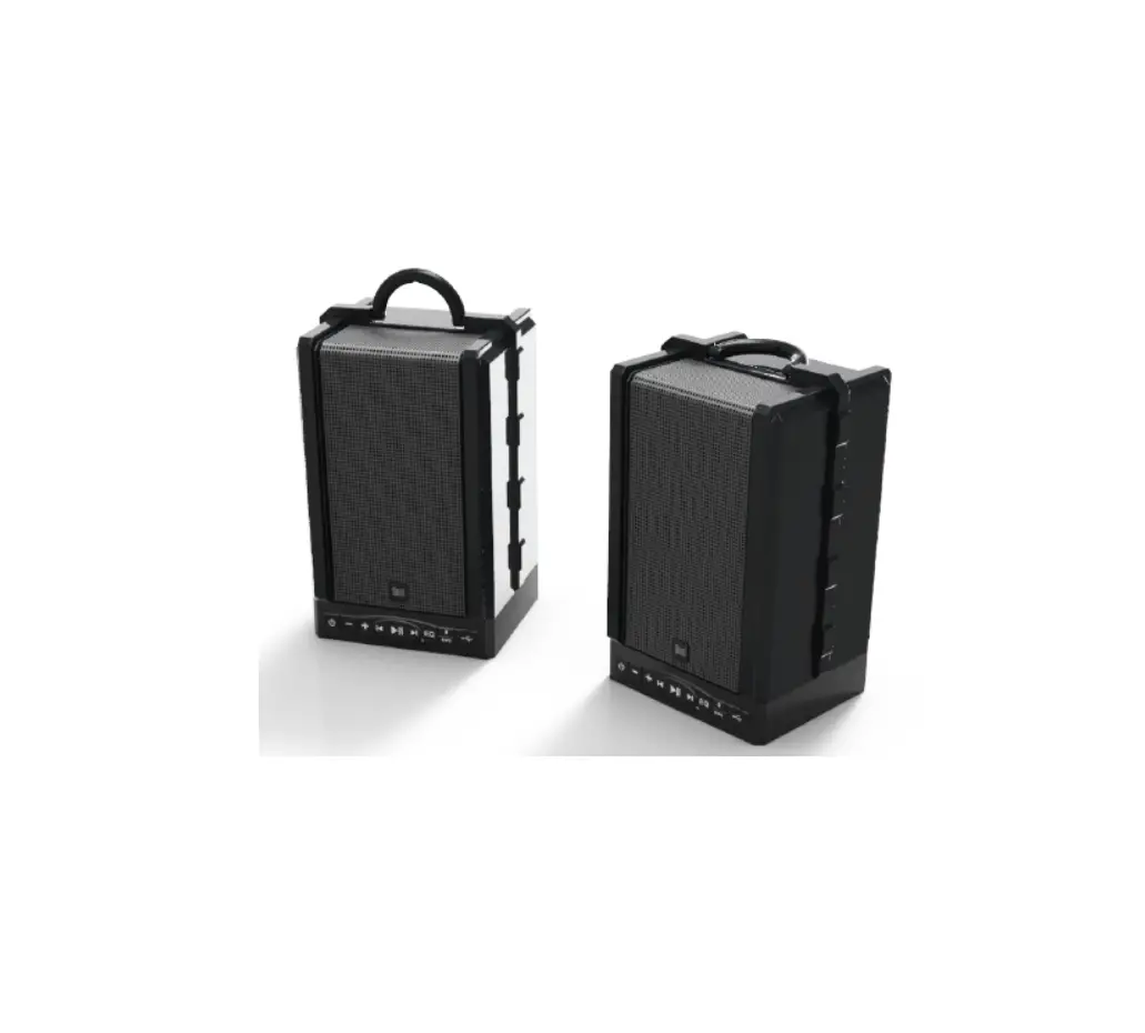 Dual Electronics LU48BTS Wireless Portable Bluetooth Speakers | TruWireless Stereo | 100ft Wireless Range | Loud & Deep Rich Bass | 12 Hour Playtime | IPX4 | No Wires Needed | Sold in Pairs