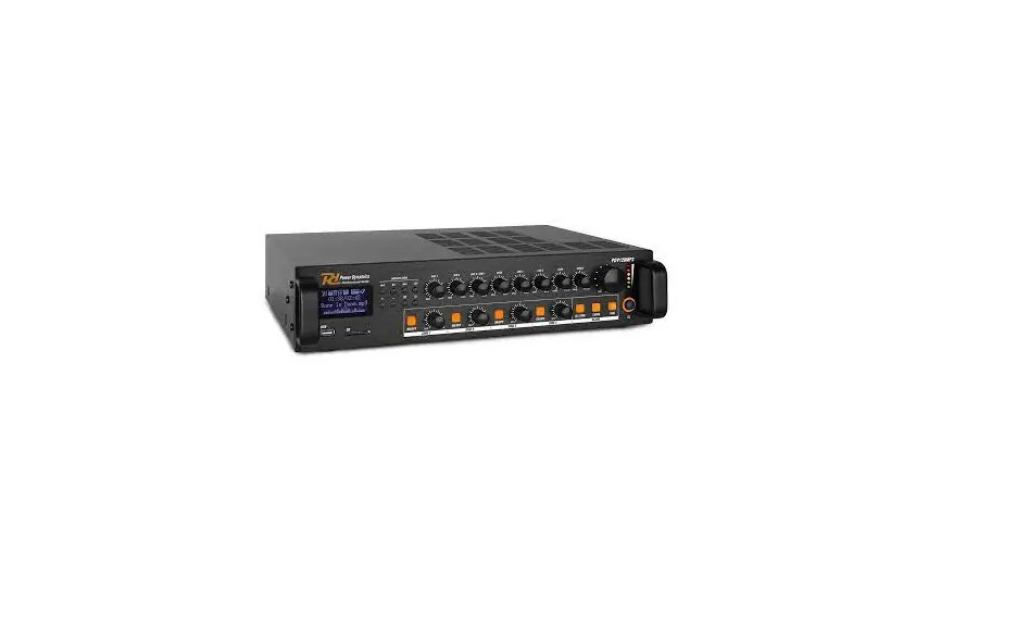 PDV Series 100V MP3 4 Zone Amplifier