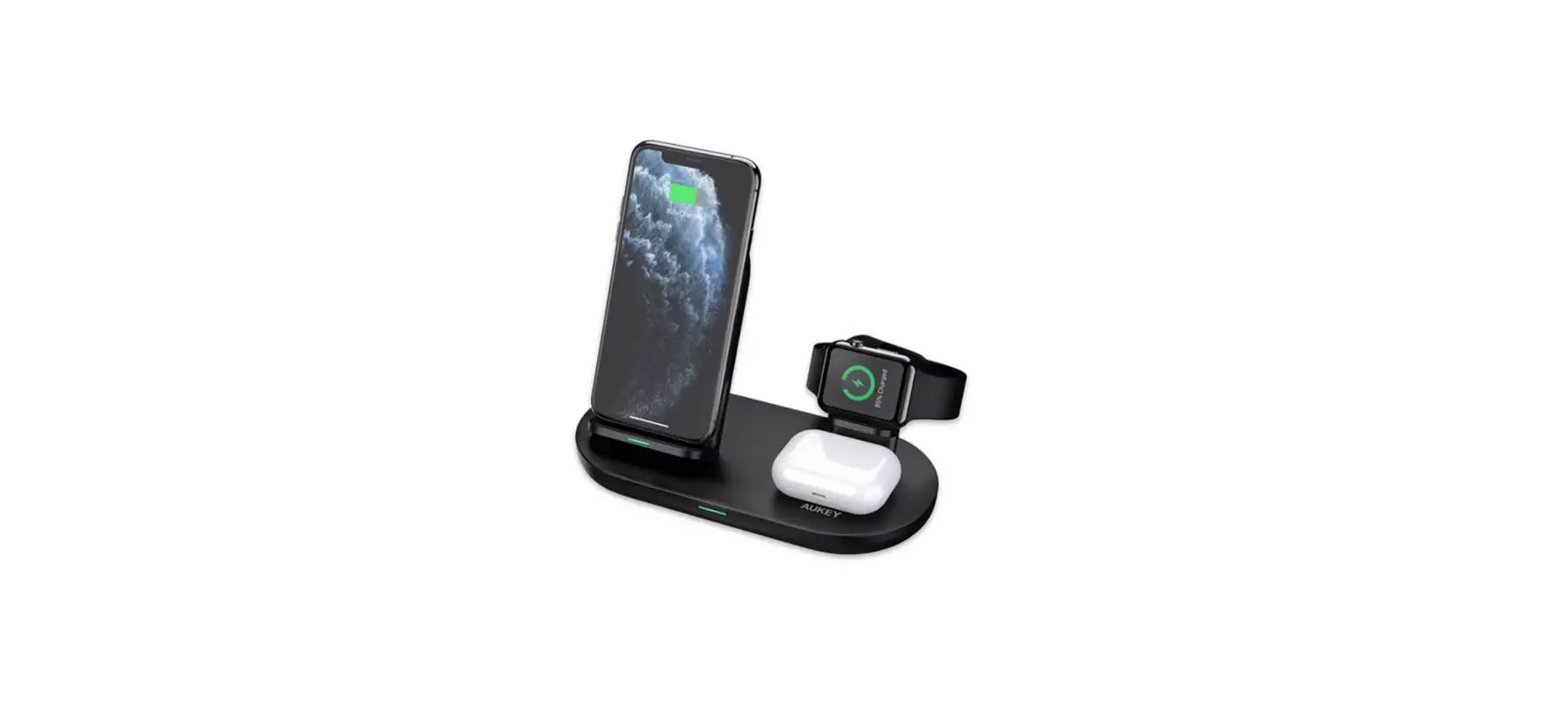 LC-A3 3 in 1 Wireless Charging Station Doek
