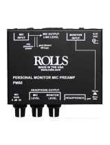 RollsPM60 Personal Monitor Headphone Amp