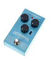 TCElectronicSKYSURFER REVERB Studio Quality Reverb Guitar Effects Pedal