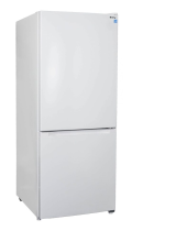DanbyDBMF100C1WDB 10 cu ft Bottom Mount Refrigerator