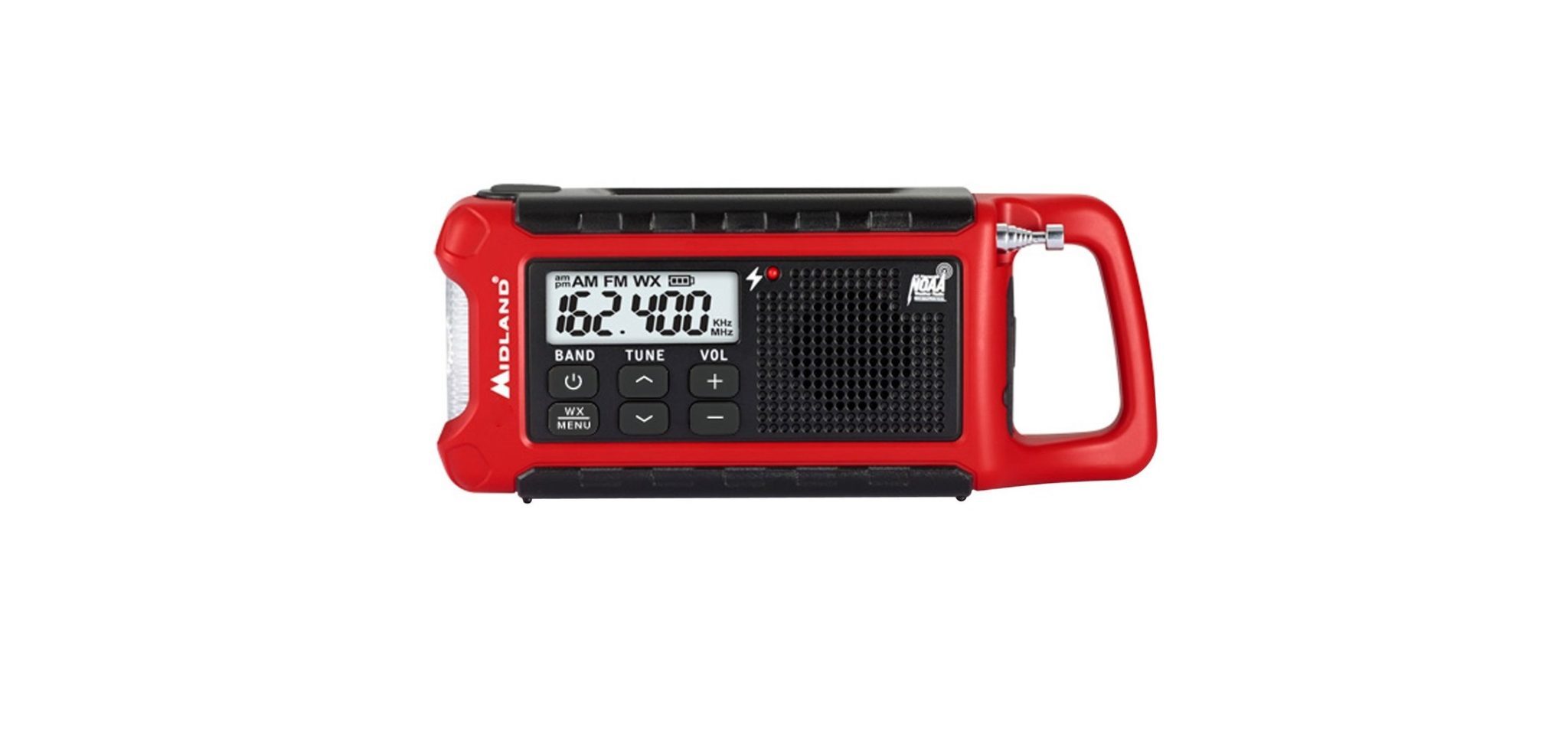 E+READY Emergency Compact Crank Radio ER210