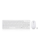 PerixxPERIDUO-613 Wireless Compact Chiclet Keyboard and Mouse Combo Set