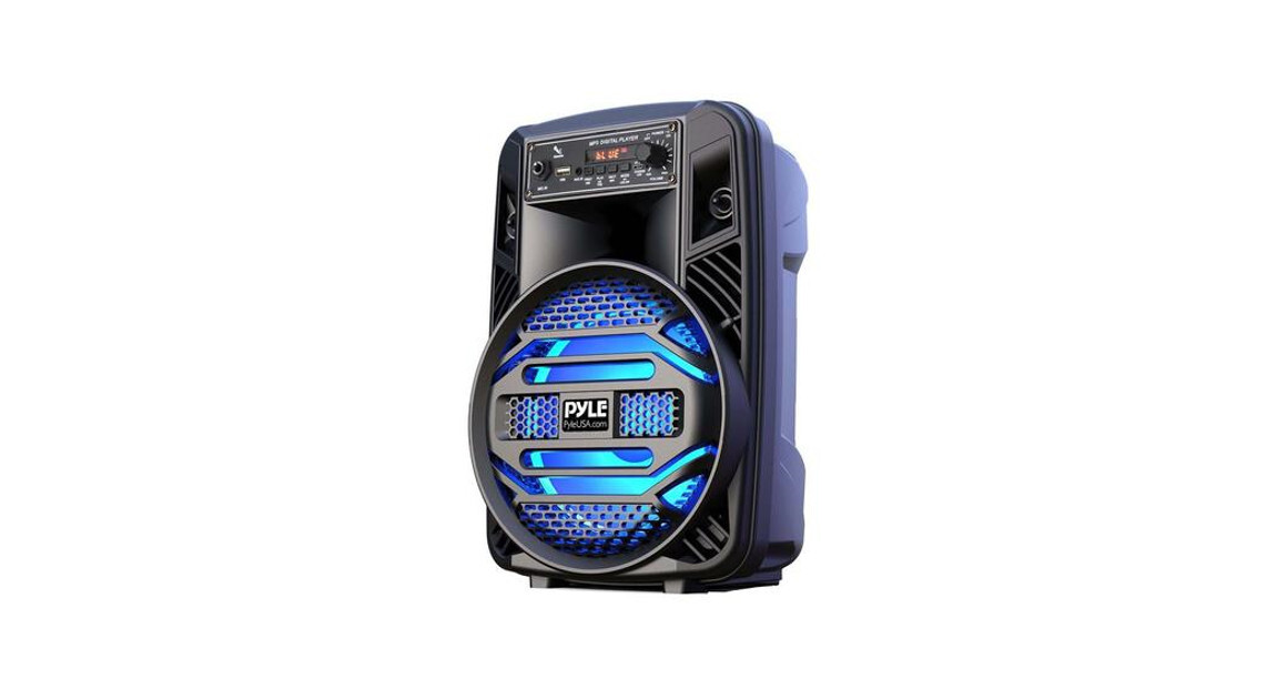 Dual 8’’ Wireless BT Portable PA Speaker PPHP2836B