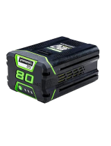 Greenworks Pro80V Lithium-ion Rechargeable Battery and Charger