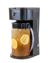 UnbrandedHCIT3BS 3-Quart Black Stainless Steel Cafe Ice Iced Coffee and Tea Brewing System