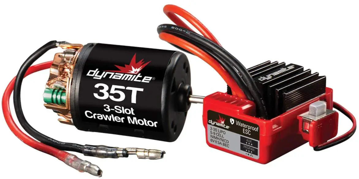 40A Brushed Crawler Combo, ESC and 35T Motor