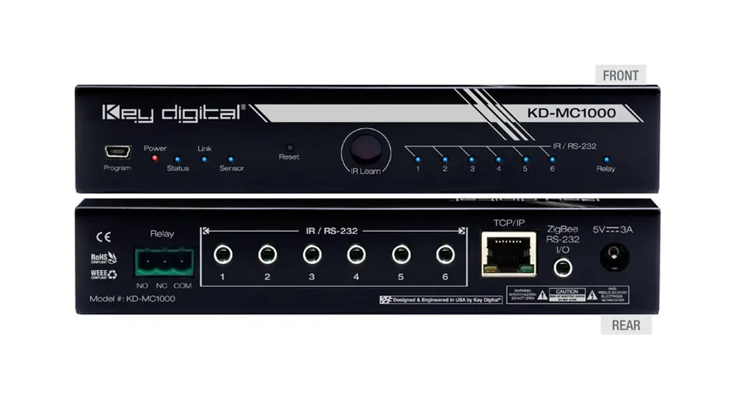 KD-IP822ENC/DEC 4K UHD AV over IP Encoder/Decoder