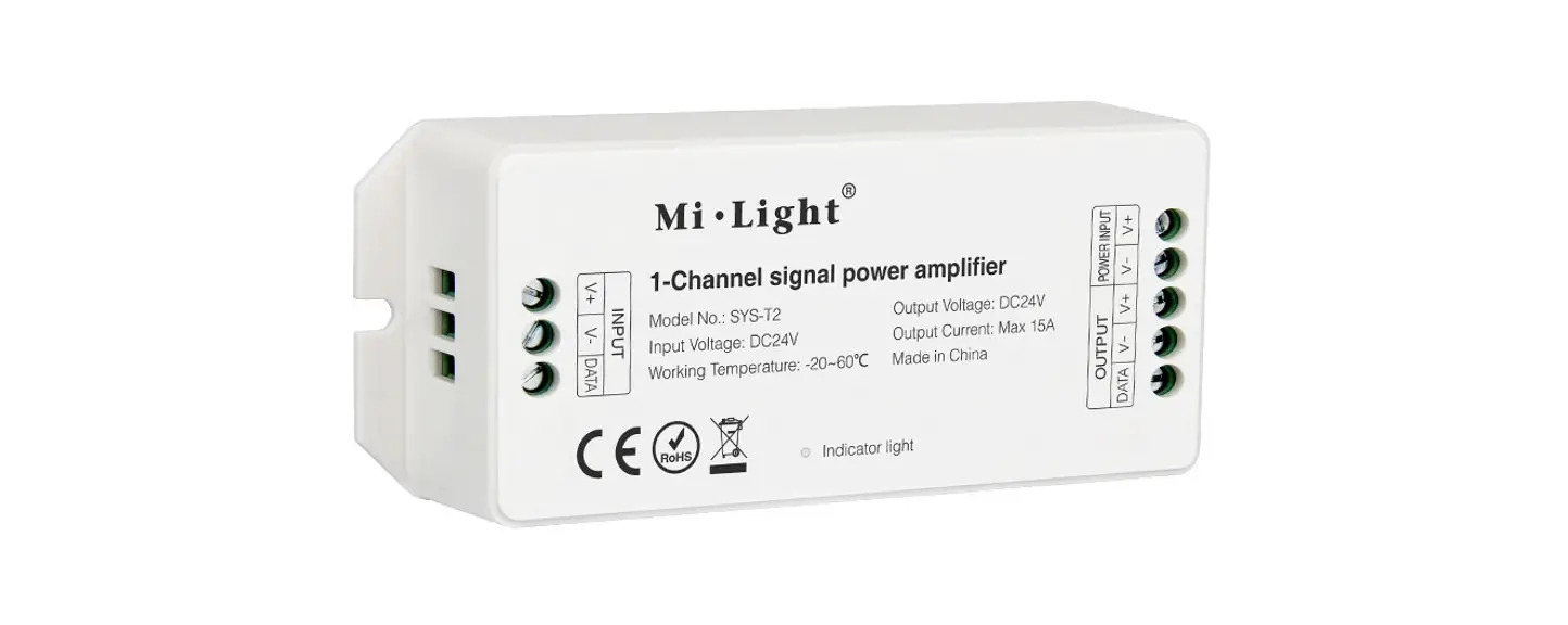 Mi Light SYS-T2 1-Channel Signal Power Amplifier