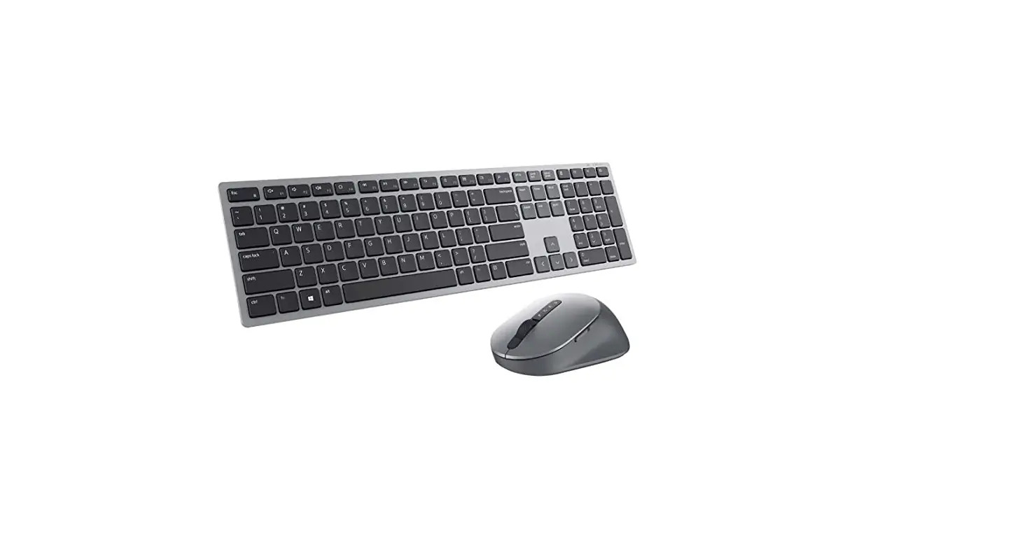 Multi-Device Wireless Keyboard and Mouse Combo KM7120W