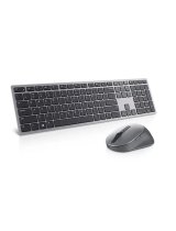 Dell Premier Multi Device Wireless Keyboard and Mouse KM7321W User guide