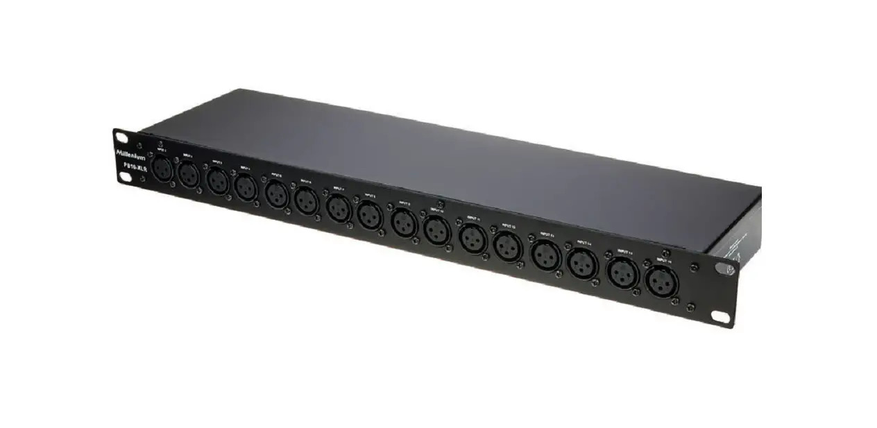 16 channel patch bay – PB16 XLR