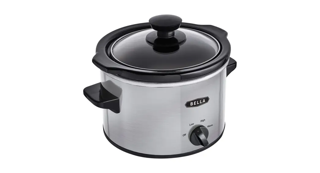 1.5QT Slow Cooker, Stainless Steel