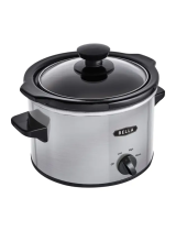 Bella1.5QT Slow Cooker, Stainless Steel